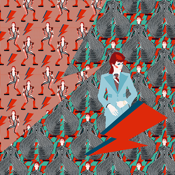 Ziggy Stardust pattern por Mariery Young.