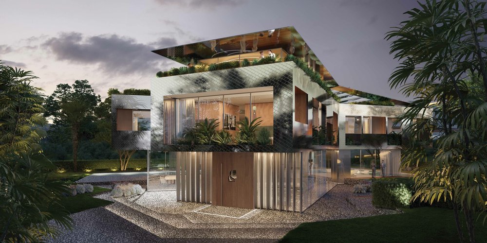 Cada una de las cinco villas de alta costura será diferente - Image: Karl Lagerfeld / Sierra Blanca Estates