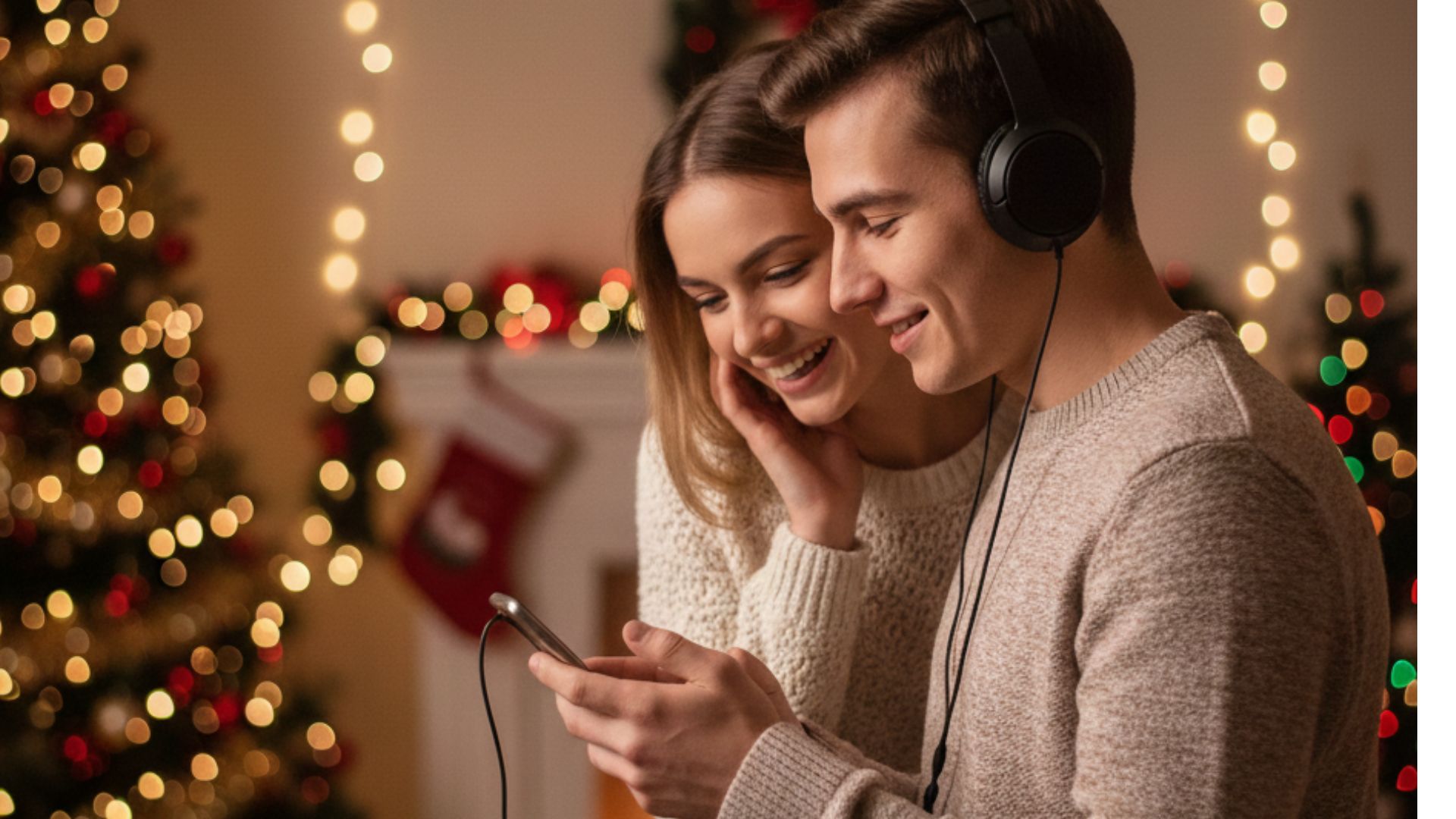 La Navidad suena mejor cuando la vivimos con el corazón. Foto: Gemini IA