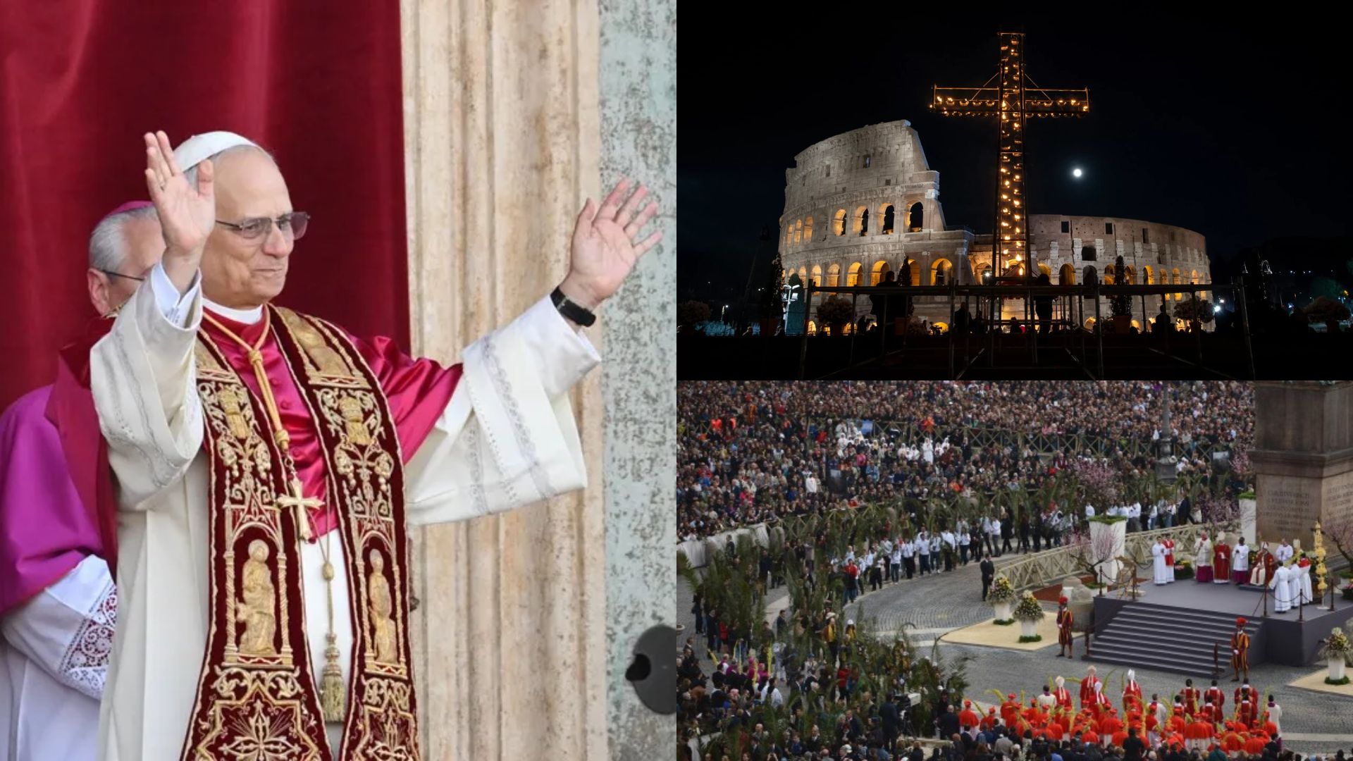 La Semana Santa desde Roma será una de las emotiva, luego del fallecimiento del Papa Francisco. Foto: EFE / Canva.