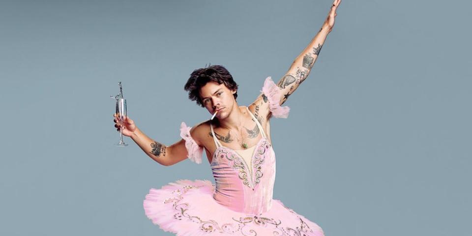 Harry styles on sale vestido de mujer