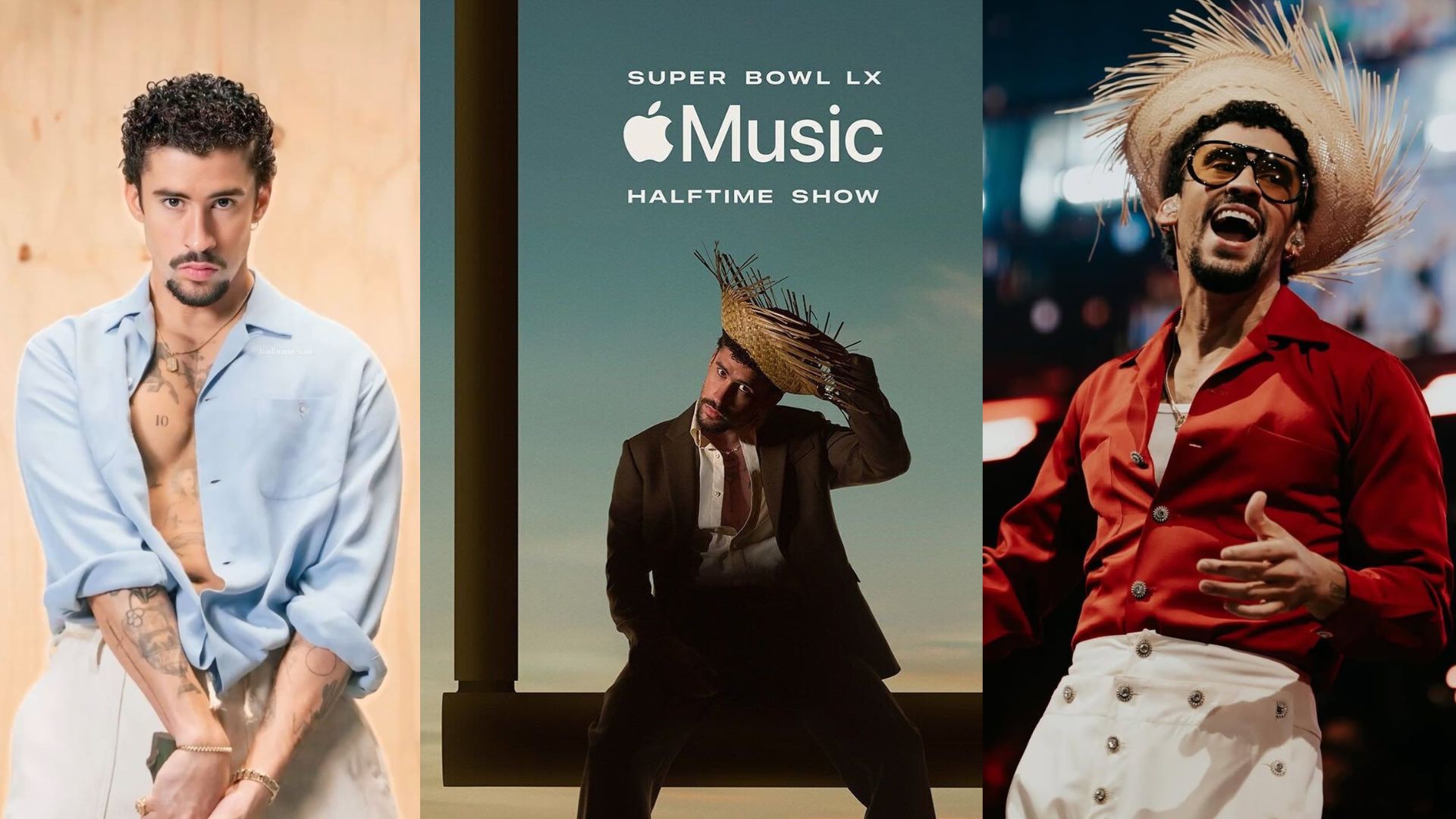 Bad Bunny y el poder de la música latina en el mayor escenario de EE. UU. Foto: Pinterest.