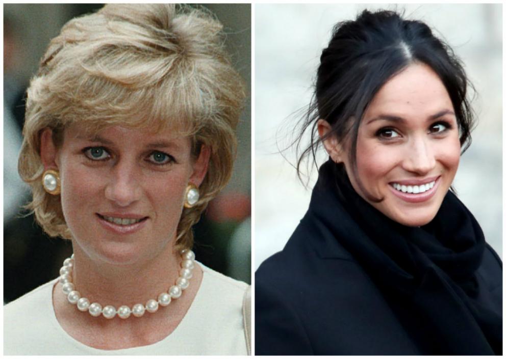 La princesa Diana fue superada en una red social por Meghan Markle, la prometida de su hijo/EFE