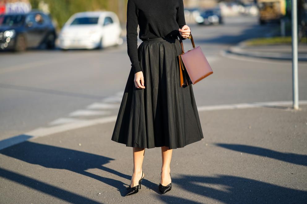 Faldas de best sale vestir elegantes