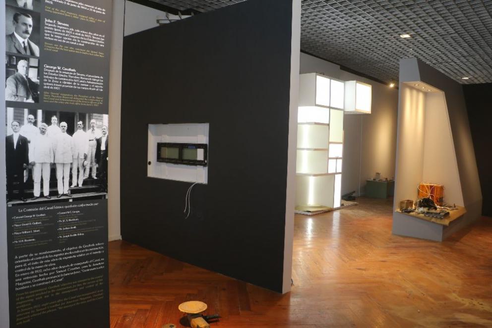 Trabajos para la reapertura del Museo del Canal