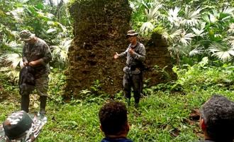 El explorador Luis Puleio se ha encargado de dar a conocer el sitio histórico haciendo giras gratuitas. Foto / Ana Quinchoa.