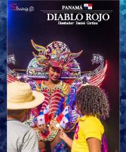 Brenda Smith luciendo el 'Diablo Rojo'/Foto: @shagstudio
