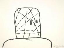 "Encapuchado", 1968, de Philip Guston. Foto/ EFE.