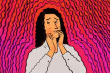 Ilustración por Peter Oumanski para TIME